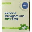 Linn Nicotine kauwgom 2 mg mint 204 stuks