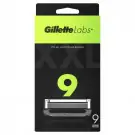 Gillette Labs navulmesjes 9 stuks