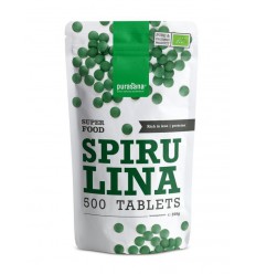 Purasana Bio spirulina 500 mg 500 tabletten