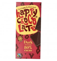 Happy Chocolate Puur 80% 85 gram