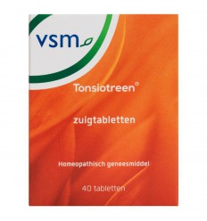 VSM Tonsiotreen 40 zuigtabletten