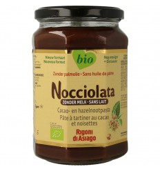 Nocciolata Hazelnootpasta zonder melk biologisch 650 gram