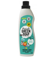 Marcels Green Soap Wasmiddel kleur perzik&jasmijn 1 liter