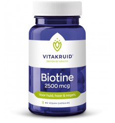 Vitakruid Biotine 2500 mcg 90 vcaps