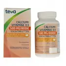 Teva Calcium Vitamine D 500mg 90 kauwtabletten