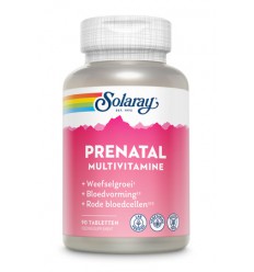 Solaray Prenatal multivitamine 90 tabletten