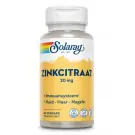 Solaray Zink citraat 20 mg 60 vcaps