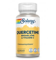 Solaray Quercetine bromelaine vitamine C 60 vcaps