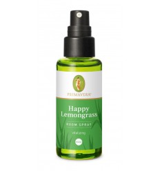 Primavera Roomspray happy lemongrass biologisch 50 ml