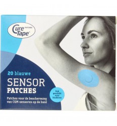 Curetape Sensor patch blue 20 stuks
