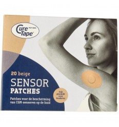 Curetape Sensor patch beige 20 stuks