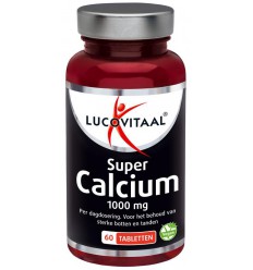 Lucovitaal Calcium super 1000 mg 60 tabletten