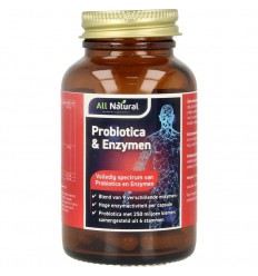 All Natural Probiotica en Enzymen 60 vcaps