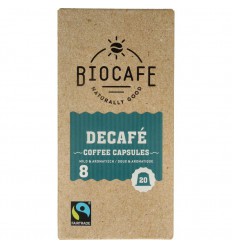 Biocafe Decafe capsules 20 stuks