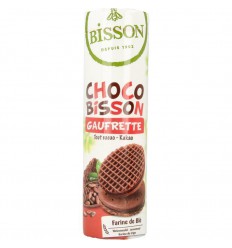 Bisson Choco chocolade wafels biologisch 240 gram