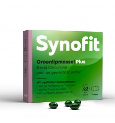 Synofit Groenlipmossel Plus 60 softgels