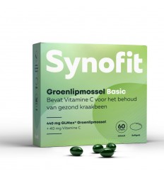 Synofit Groenlipmossel Basic 60 softgels