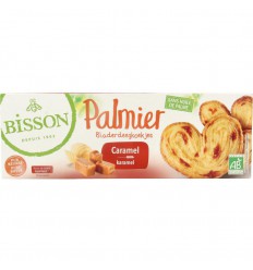 Bisson Palmier bladerdeegkoek caramel biologisch 100 gram