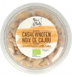 Nice & Nuts Cashewnoten met zeezout 175 gram