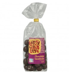 Happy Chocolate Hazelnoten pure chocolade biologisch 175 gram