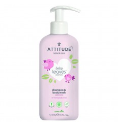 Attitude Baby leaves 2 in 1 shampoo parfrumvrij 473 ml