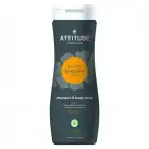 Attitude Super leaves shampoo & bad 2 in 1 sports 473 ml