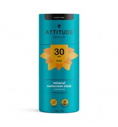 Attitude Sun care baby & kids stick parfumvrij SPF30 85 gram