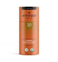 Attitude Sun care zonnebrandstick oranjebl SPF30 85 gram