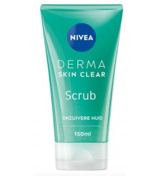 Nivea Derma skin clear scrub 150 ml