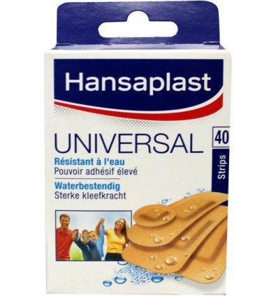 Hansaplast Water resistant universal strips 40 stuks