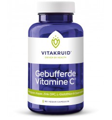 Vitakruid Gebufferde Vitamine C 90 vcaps