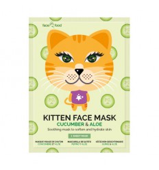Montagne Kitten sheet face mask cucumber & aloe