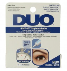 DUO Quickset striplash adhesive white/clear 7 gram