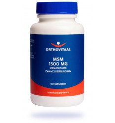 Orthovitaal MSM 1500 mg 60 tabletten