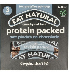 Eat Natural Crunch pinda choco 3 x 45 135 gram