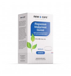 New Care Magnesium bisglycinaat tauraat 60 tabletten