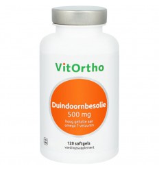 Vitortho Duindoornbesolie 500 mg 120 softgels