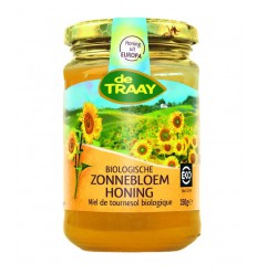 De Traay Zonnebloem honing creme 350 gram