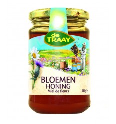 De Traay Bloemen honing vloeibaar 350 gram