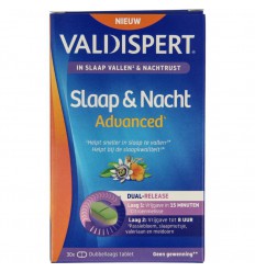 Valdispert Slaap & nacht advanced 30 tabletten