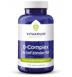 Vitakruid B-Complex actief zonder B6 90 vcaps
