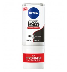 Nivea Deodorant roller black & white max protection 50 ml