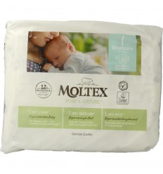 Moltex Pure & nature babyluiers newborn 22 stuks