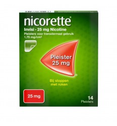 Nicorette Pleister 25 mg 14 stuks