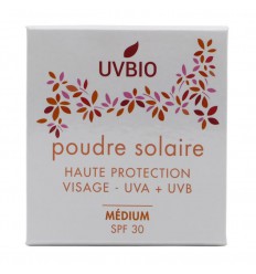 Uvbio Sun powder (medium) SPF 30 Bio 10 gram