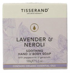 Tisserand Aromatherapy Zeep lavendel & neroli 100 gram