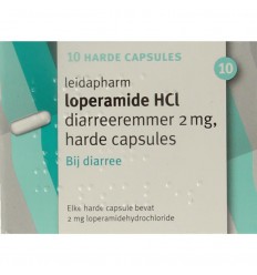 Leidapharm Loperamide 2 mg 10 capsules
