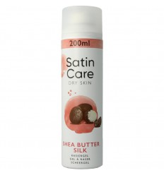 Gillette Satin care scheergel droge huid 200 ml