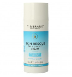 Tisserand Aromatherapy face & bodycream skin rescue 100 ml