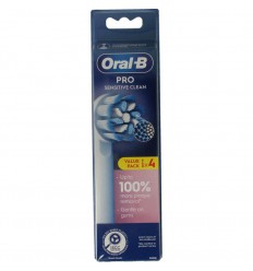 Oral B opzetb sensitive clean 4 stuks